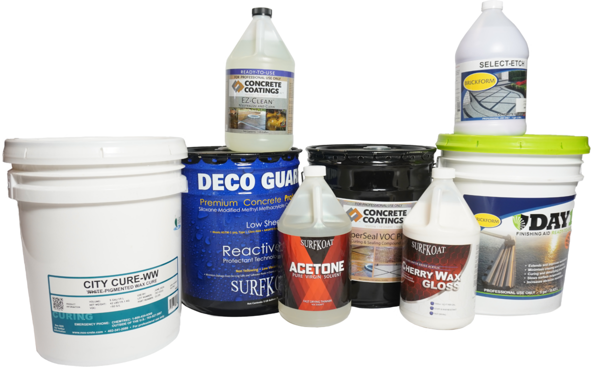 Decorative Concrete, Chemicals & Sealants BC Concrete Supplies